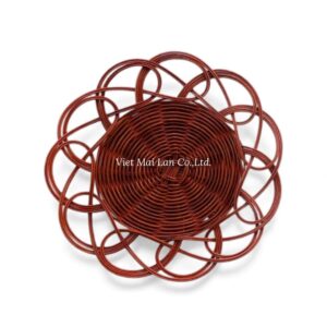 Red Rattan Kids Wall Decor