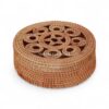Round Rattan Box
