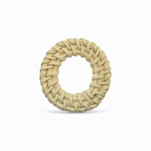 Round Rattan Charm