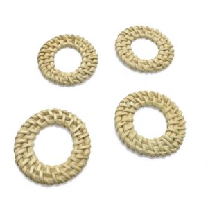 Round Rattan Charm