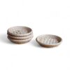 Round Rattan Coaster
