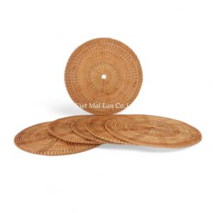Round Rattan Placemat