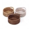 Round Rattan Tray Collection
