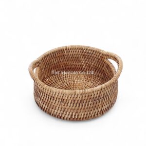 Round Rattan Tray Collection