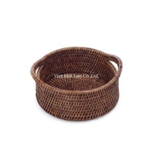 Round Rattan Tray Collection
