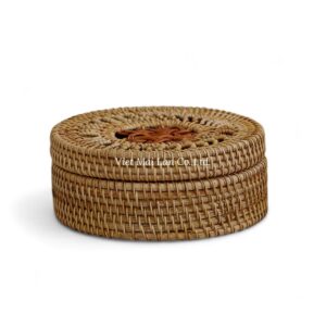 Rustic Handmade Rattan Box