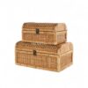 Rustic Rattan Box