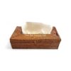 Rustic Rectangular Rattan Tissue Box