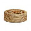 Rustic Woven Rattan Box