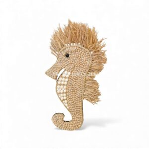 Seahorse Shell Wall Decor