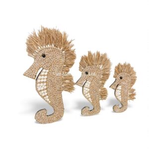 Seahorse Shell Wall Decor