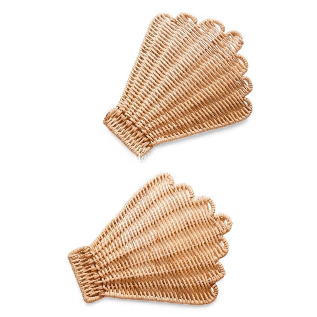 Shell Rattan Kids Wall Decor