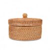 Small Brown Rattan Box