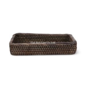 Small Rectangular Rattan Tray