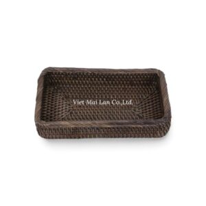 Small Rectangular Rattan Tray