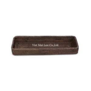 Small Rectangular Rattan Tray