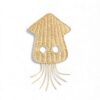 Squid Rattan Kids Wall Decor