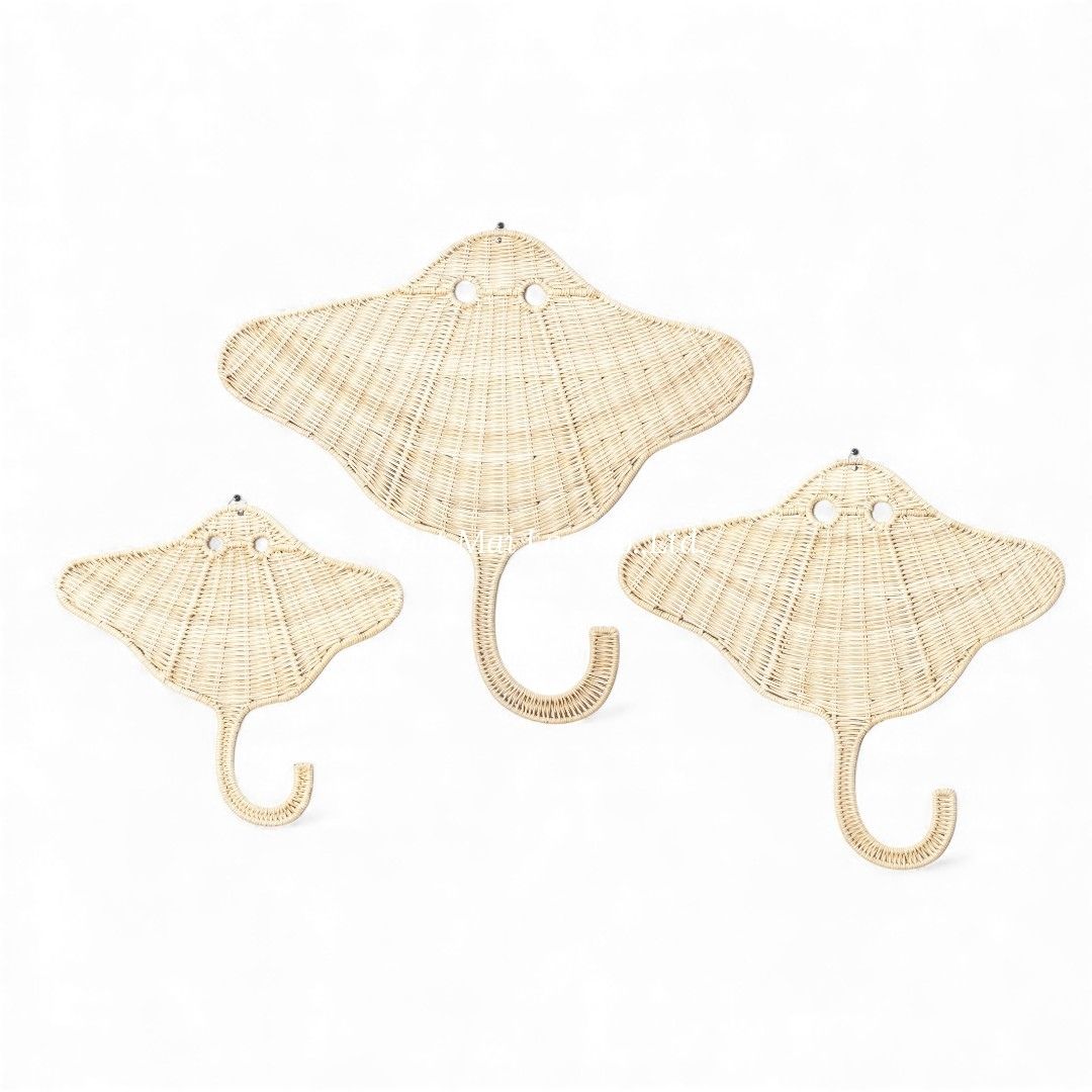 Stingray Rattan Kids Wall Decor