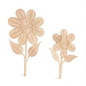 Sunflower Rattan Kids Wall Decor