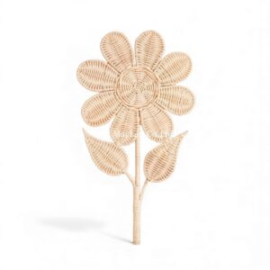 Sunflower Rattan Kids Wall Decor