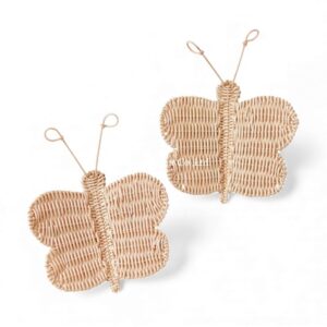 Sweet Butterfly Rattan Kids Wall Decor