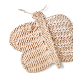 Sweet Butterfly Rattan Kids Wall Decor