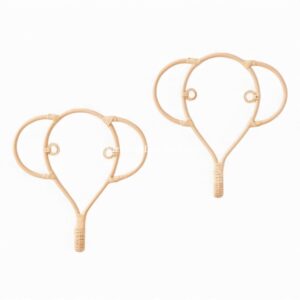 Sweet Elephant Rattan Kids Wall Decor