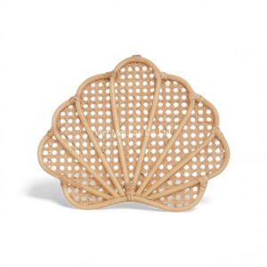 Sweet Shell Rattan Kids Wall Decor