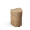 Tall Brown Rattan Laundry Basket