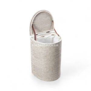 Tall Rattan Laundry Basket