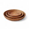 Timeless Rattan Tray Set