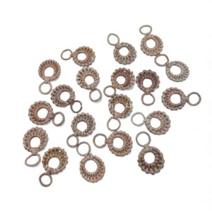 Tiny Rattan Charm for Necklace