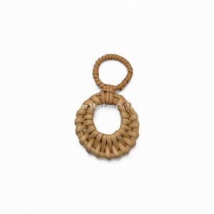 Tiny Rattan Charm for Necklace