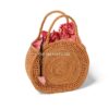 Tropical Rattan Handbag