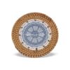Vietnam Ceramic Rattan Coaster
