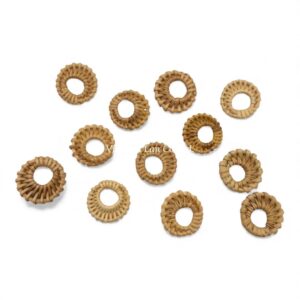 Vintage Rattan Charm for Jewelry