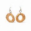 Vintage Rattan Earrings