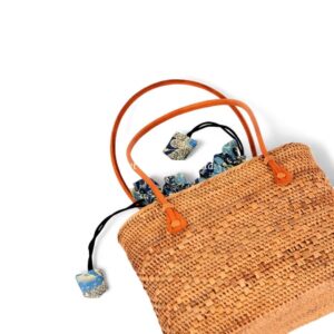 Vintage Rattan Handbag