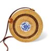 Vintage Round Rattan Bag