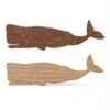 Whale Rattan Kids Wall Decor