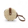 White Rattan Bag