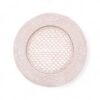 White Wash Rattan Charger Plate