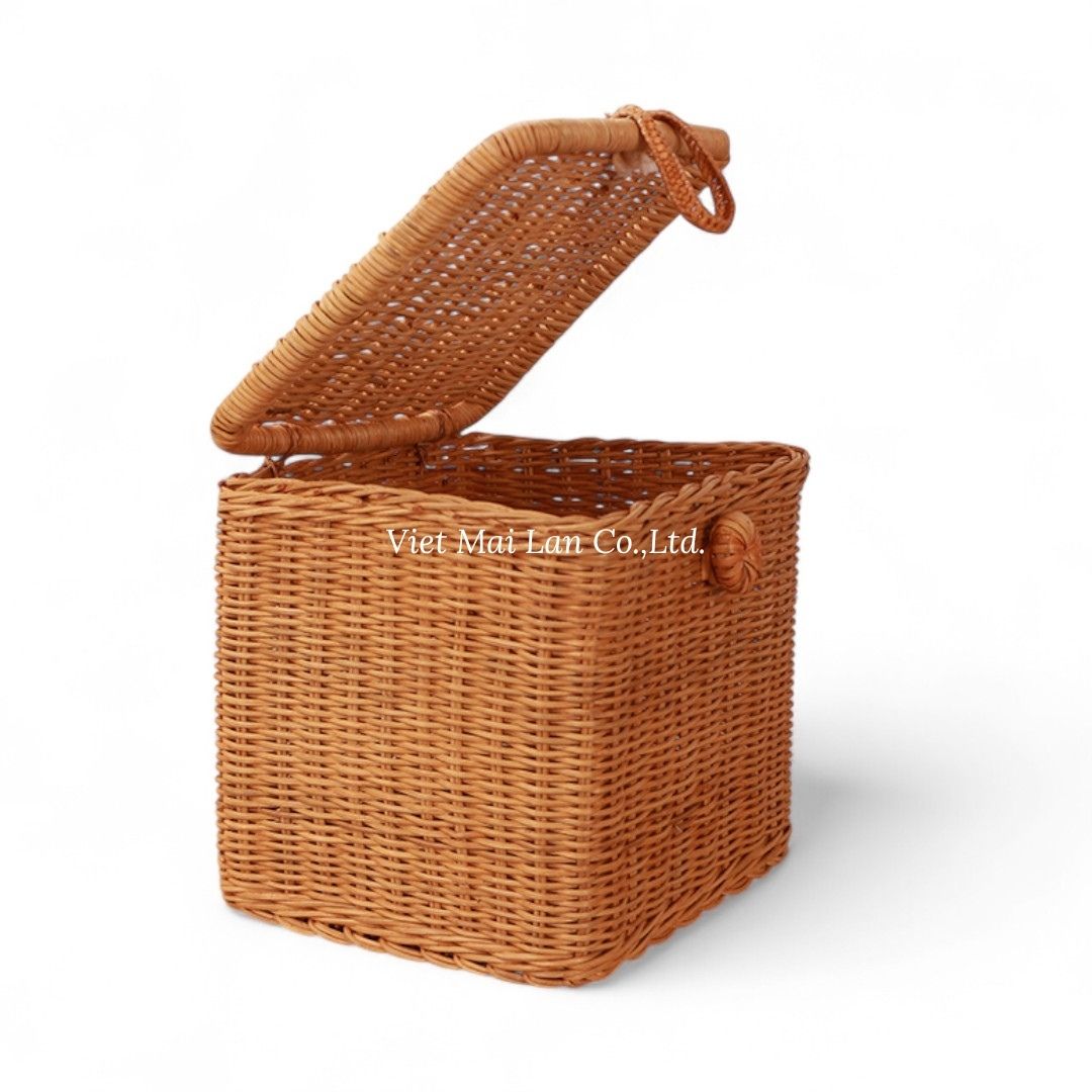Wholesale Rectangular Rattan Box