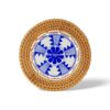 Woven Ceramic Rattan Coaster
