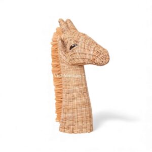 Woven Giraffe Rattan Kids Wall Decor