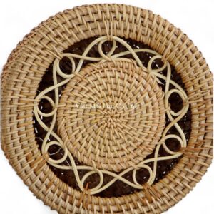 Woven Jewelry Rattan Box
