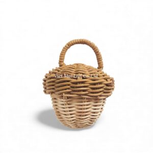Woven Rattan Baby Rattle
