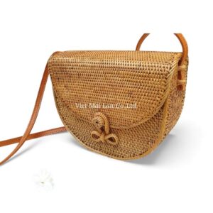 Woven Rattan Bag