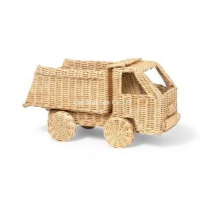 Woven Rattan Car Toy