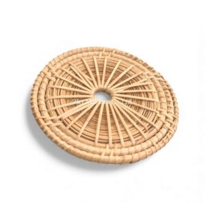 Woven Rattan Coaster